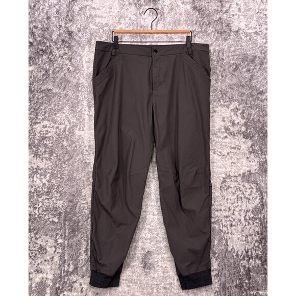 Lululemon B Spoke Pants 38 Mens Green Warpstreme Jogger - Picture 1 of 6